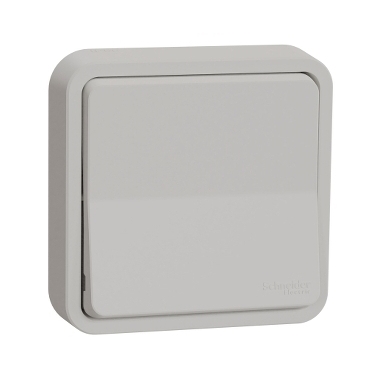 SCHN MUR39721 Mureva Styl - Kompletní přepínač střídavý ř.6, IP55, pro zapuštění, Bílý