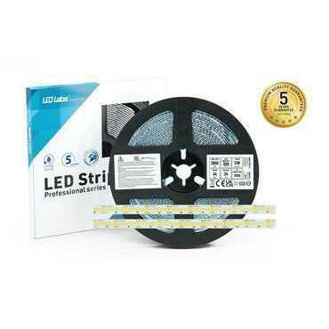 LED pásek GREENLUX LED STRIP 320LED/24W/m IP20 CW Ra90 24V 5m (*5m=1pcs)