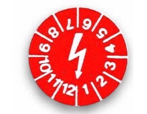 CIMCO 182670 Sada zkušebních plaket hnědý BLESK (108 ks)