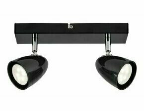 Svítidlo stropní RABALUX 73017 PERICO černá GU10 2x MAX 5W