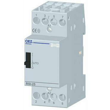 Stykač instalační OEZ 36645 RSI-25-40-A230-M, s manuálním ovládáním