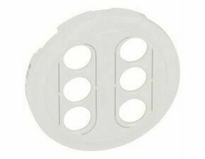 LEG 068214 CL BÍLÁ KRYT ZÁSUVKA 2xRCA