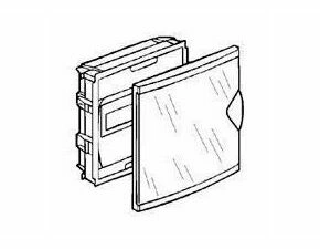 Rozvodnice zápustná LEG 001420 NEDBOX ROZV.Z 1Ř 8M PRŮHL.D
