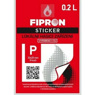 FIRESI FIPRON STICKER P balení pro ochranu prostoru do objemu