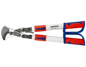 KNIPEX 95 32 038 Nůžky na kabely s teleskopickými rukojeťmi- ráčnové