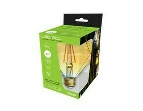 LED žárovka LED-POL Fl Crystal E27 DA108 4W teplá bílá