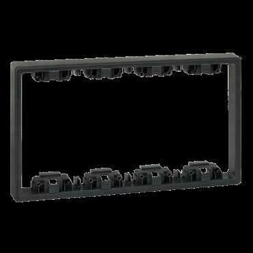 Rámeček distanční SIMON 51030904-038, ke krab. zapust. Simon 500, zvýšení hl. krab., šedá grafit