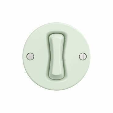 Přepínač střídavý řaz. 6 GREENLUX KLIKLAP MZ/V1/6, mátově zelená
