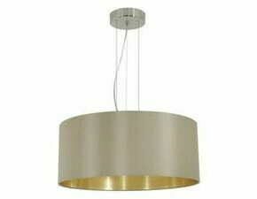 Svítidlo závěsné EGLO HL 3 O530 NICKEL-M TAUPE MASERLO