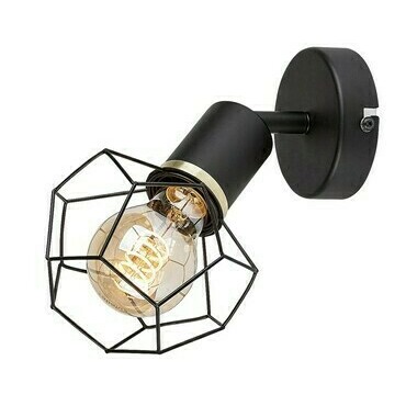 Nástěnné svítidlo Fran matná černá E27 1×40W RABALUX 71065