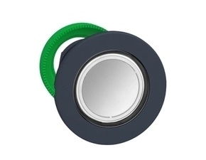 SCHN ZB5FW313 Zapuštěné provedení, Ovl. hlavice stiskací prosvětlená pro integrovanou LED, Bílá