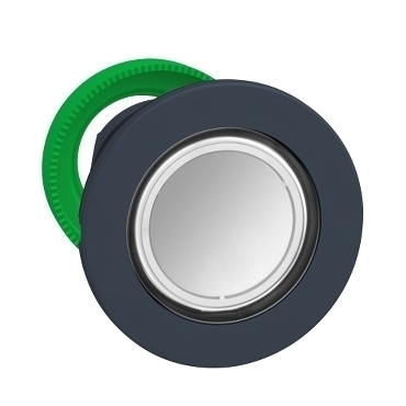 SCHN ZB5FW313 Zapuštěné provedení, Ovl. hlavice stiskací prosvětlená pro integrovanou LED, Bílá