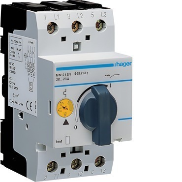 HAG MM513N Motorový spouštěč 3-pól., 20-25 A