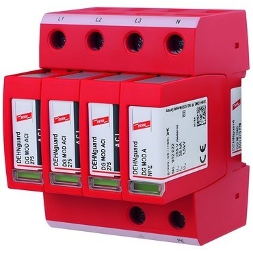 DEHN 952440  Svodič přepětí guard M 4-pólový, Uc 275V  s modulem  ACI technologie DEHN DEHN