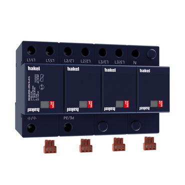 HAKEL 10469 HLSA25G-255/4+0 S SPD typ 1+2+3 RP 1,16kč/ks