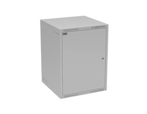 Rozvaděč nástěnný SOLARIX GrandN-16U-66-21-G, 19", 16U, RAL 7035, 600x600 mm, plechové dveře