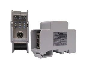 BEČOV UB12016.21 Distribuční blok DTB 120/9x16 šedý