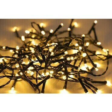 Vánoční řetěz ARGOS 18m 150 LED s časovačem, teplá bílá