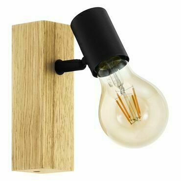 Svítidlo bodové EGLO BALKEN 1 E27 HOLZ BRAUN SWTOWNSHEND 3