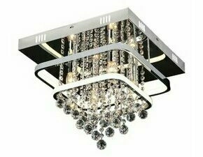 Svítidlo stropní RABALUX 2239 PALLAS chrom LED 36W+E14 4xMAX 40W