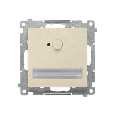 LED osvětlení SIMON TOSC5K14.01/144, s pohyb. senzorem, 14 V/0,78 W, studená bílá, champagne matná