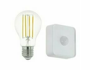 LED žárovka EGLO SET 1X LM-ZIG-E27-A60 6W 4000K+1XSENSOR