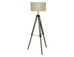 Lampa stojací EGLO STL 1 NUSS SCHWARZ TAUPE LANTADA