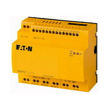 EATON 111018 ES4P-221-DRXX1 Easy Safety (14 vstupů, 4 reléové výstupy, bez displeje)