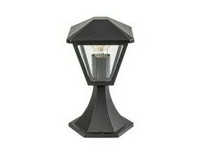 Venkovní sloupkové svítidlo Paravento černá E27 1×40W RABALUX 7148