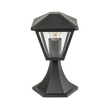 Venkovní sloupkové svítidlo Paravento černá E27 1×40W RABALUX 7148