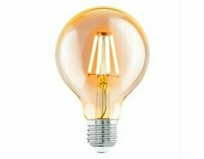 LED žárovka EGLO LM-E27-LED G80 4W AMBER 2200K 1STK
