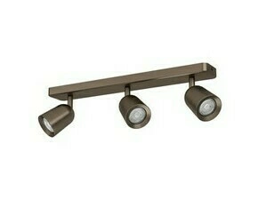 Bodové svítidlo CAMALDOLI tmavá bronzová 520×45 mm 3x10W EGLO