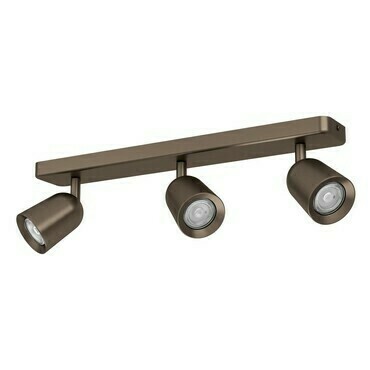 Bodové svítidlo CAMALDOLI tmavá bronzová 520×45 mm 3x10W EGLO