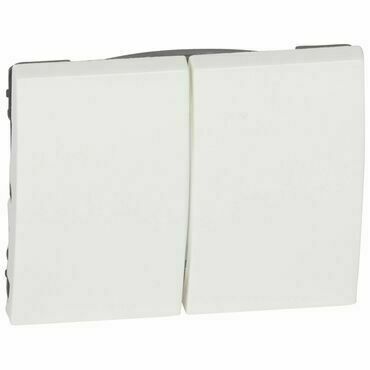 LEG 777012 GL BÍLÁ KRYT SPÍNAČE DVOJITÝ