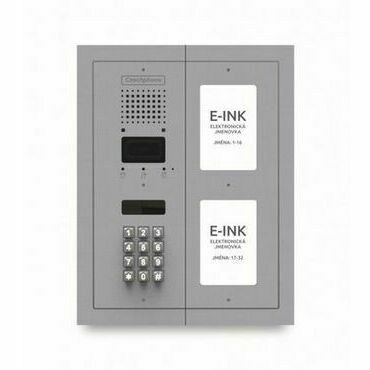 CZPHONE 4004091005 S elektronickým papírem (E-INK) FlatLine: SVĚTLE ŠEDÁ - DUO Standard: klávesnice