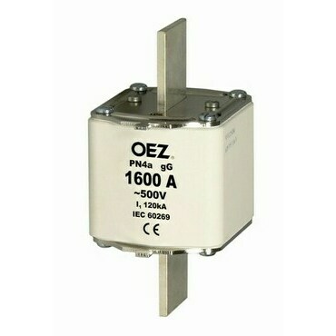 OEZ:34386 PN4a 630A gG Pojistková vložka RP 2kč/ks