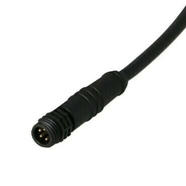 MC LED Připojovací kabel M8-4P IP67, 4x22 AWG 200 mm s konektorem samec a samice (pro lineární LED