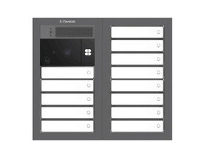 DV SYSTEM: 10 až 13 tlačítek + KAMERA + BOD Lite: čtečka RFID čipů MIFARE 13,56MHz (2M+2M) - Do zdi