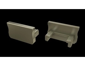 Koncovka profilu GREENLUX EC-PROFIL A INOX (12-0013-01)