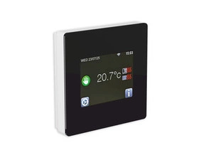 Termostat drátový FENIX 4200144 TFT WiFi-RF, programovatelný, černá
