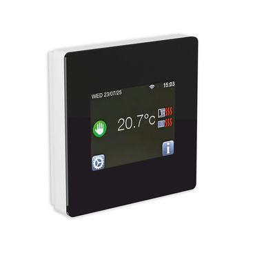 Termostat drátový FENIX 4200144 TFT WiFi-RF, programovatelný, černá