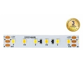 Pásek LED GREENLUX DUAL IP20 / 5m, teplá bílá
