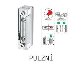 Zámek elektrický CZECHPHONE DORCAS 41-2AbF, 16,4mm, pulzní, 8-12V