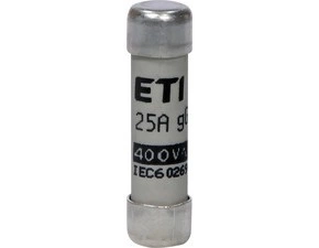 ETI 002610013 pojistka, CH8x32 gG 25A/400V