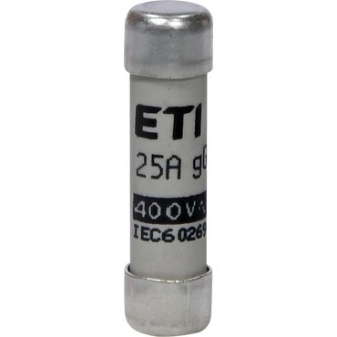 ETI 002610013 pojistka, CH8x32 gG 25A/400V