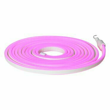 Řetěz světelný EGLO AL-LED-BAND 5M PINK FLATNEONLED, venkovní