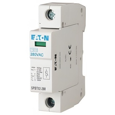 EATON 158306 SPBT12-280/1 Svodič přepětí třídy T1+T2 (B+C), 1pól
