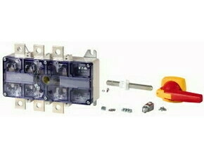 EATON 6094970 DMV-250/4/M4/P-R Odpínač DUMECO, 250A, 4-pól, zadní montáž, s osou 400mm a červenou ov