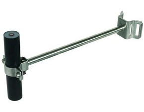DEHN 275455  HVI-Ex P240 holder NIRO pro vodič D27mm délka 240mm s objímkou pro trubku 50-300mm DEHN DEHN