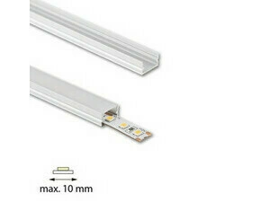 Profil přisazený MC LED PM 12x7mm bez difuzoru 2m